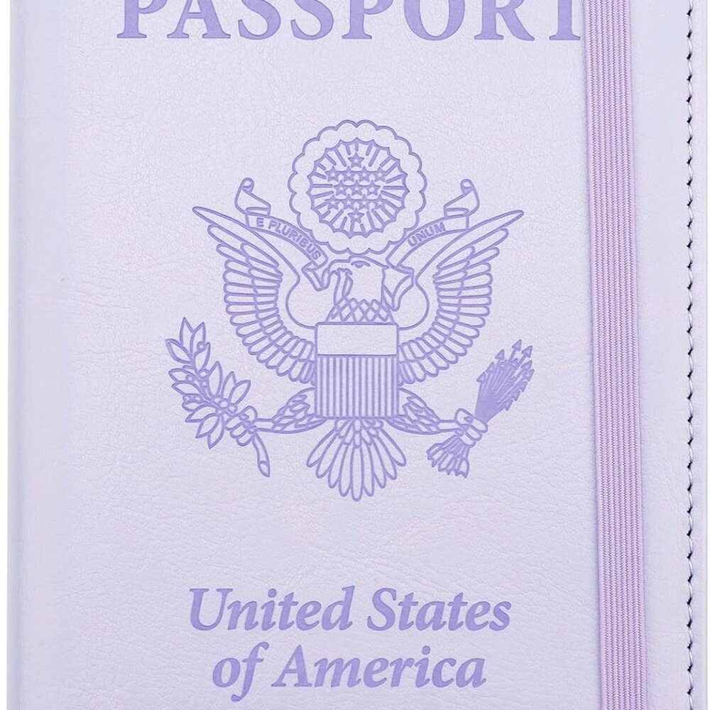 Passport Holder, Passport And Vaccine Card Holder Combo Passport Cover Passport
